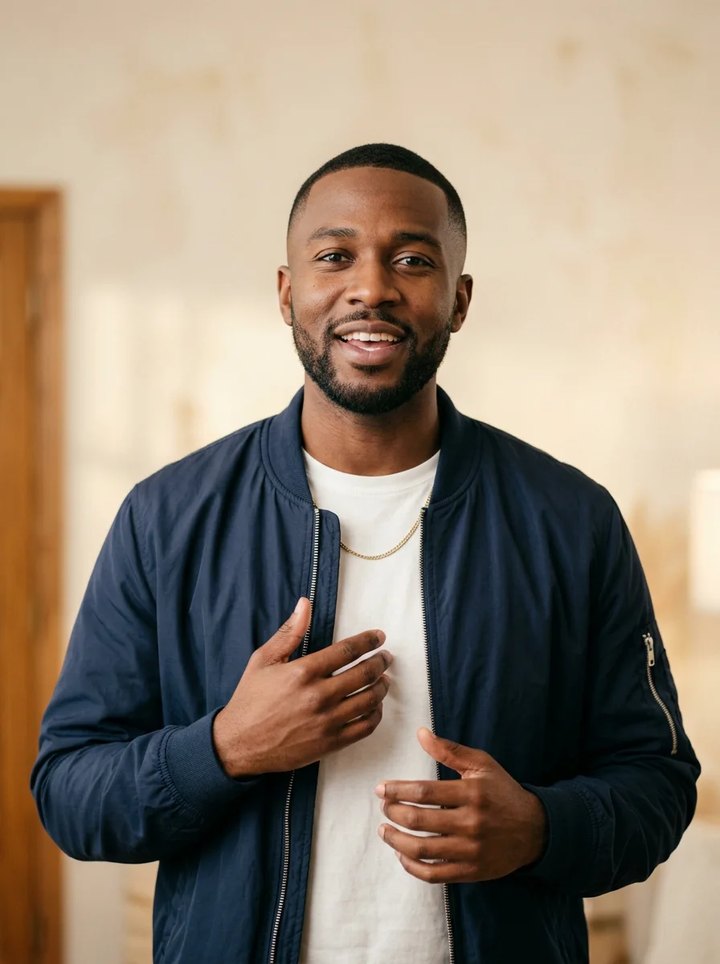 Example of a good photo for the Outstanding Tiny Desk AI template: Lead singer